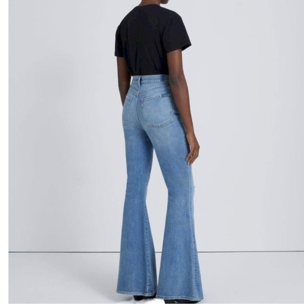 Mega Flare Jeans by 7 For All Mankind Size 25 New - Picture 5 of 14
